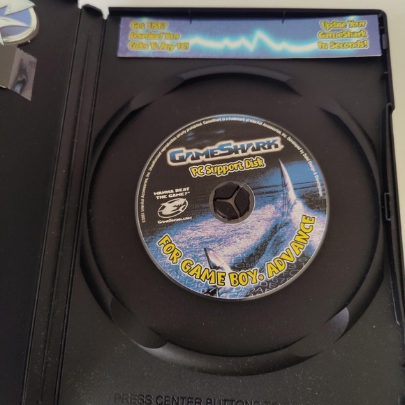 InterAct Accessories Other - Gameshark Game Boy Advance GBA PC Support Disc with Custom Case!